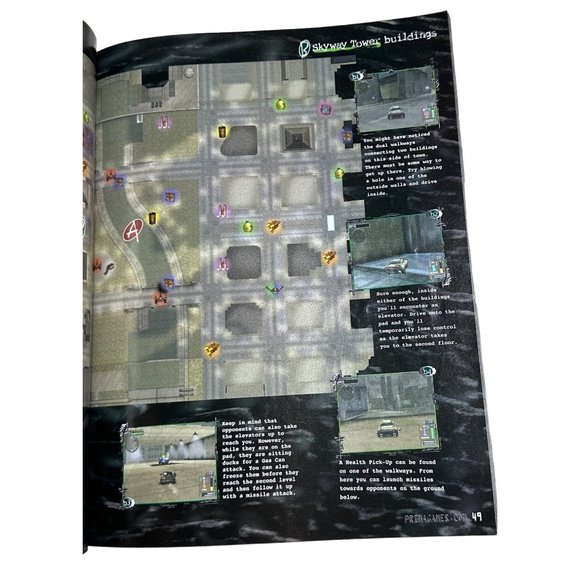 Twisted metal black ps2 prima game strategy guide vtg - Picture 4 of 5